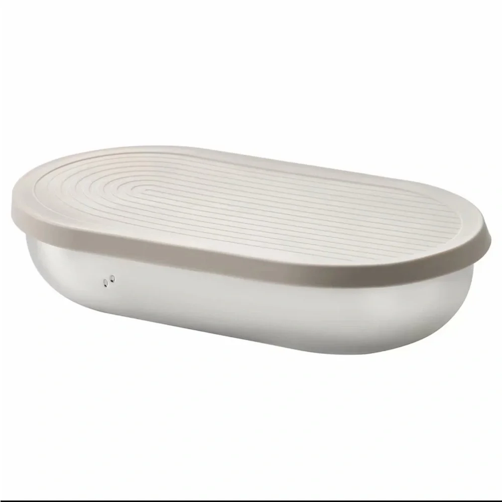 IKEA HALVVARM Food Container With Lid & Divider (204.972.21) NEW